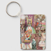 Alice in Wonderland, koningin van harten Sleutelhanger (Voorkant)