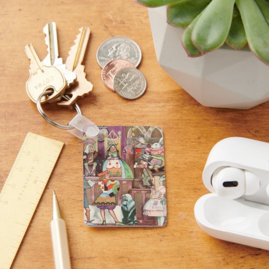 Alice in Wonderland, koningin van harten Sleutelhanger (Bureau)