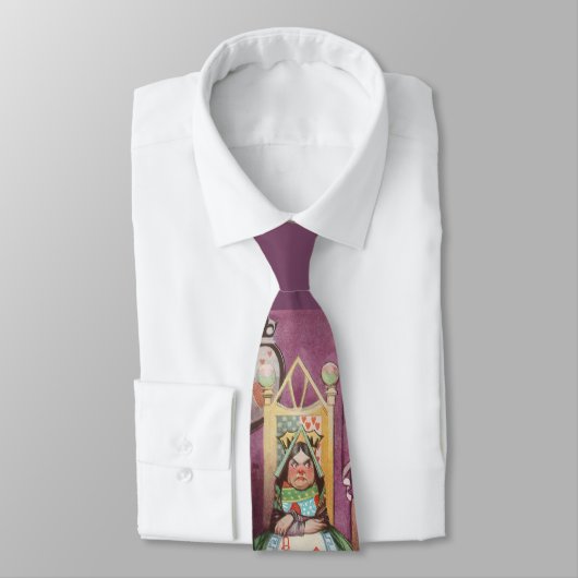  Alice in Wonderland, koningin van harten Stropdas (Gebonden)