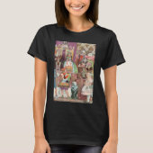 Alice in Wonderland, koningin van harten T-shirt (Voorkant)