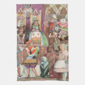 Alice in Wonderland, koningin van harten Theedoek (Verticaal)