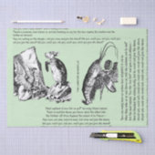 Alice in Wonderland Kreeft Quadrille Song Tissuepapier (Craft)