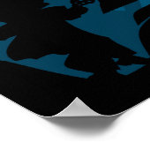 Alice in Wonderland Kunst in het Verhaal Boek Poster (Hoek)