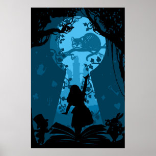 Alice in Wonderland Kunst in het Verhaal Boek Poster