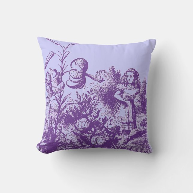  Alice in Wonderland Kussen (Voorkant)