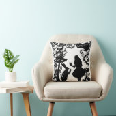 Alice in Wonderland Kussen (Stoel)
