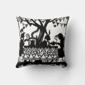 Alice in Wonderland Kussen (Achterkant)