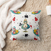 Alice in Wonderland Kussen (Deken)