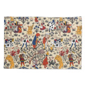 Alice in Wonderland Kussensloop (Achterkant-Links)