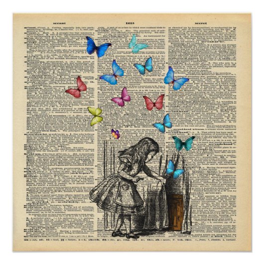 Alice in Wonderland - laat het avontuur beginnen Poster (Voorkant)