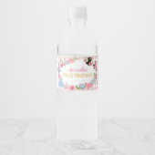 Alice in Wonderland - label op waterflesje Waterfles Etiket (Voorkant)