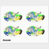 Alice in wonderland lassen sticker (Vel)