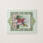 Alice in Wonderland Late White Rabbit Art Legpuzzel (Horizontaal)