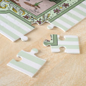 Alice in Wonderland Late White Rabbit Art Legpuzzel (Zijkant)