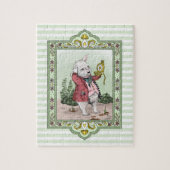 Alice in Wonderland Late White Rabbit Art Legpuzzel (Verticaal)