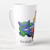 Alice in Wonderland Latte Mok (Linkerhoek)