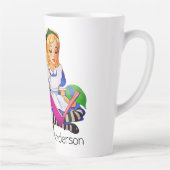 Alice in Wonderland Latte Mok (Rechts)