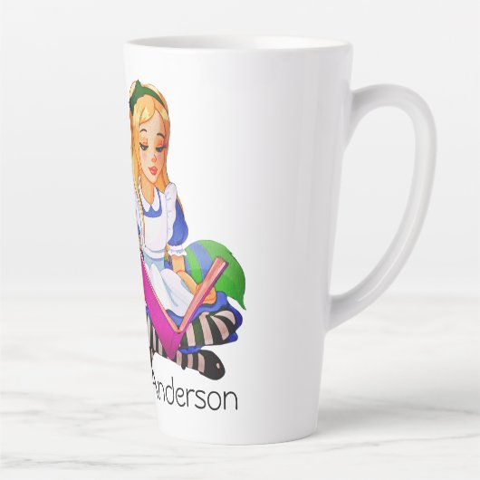 Alice in Wonderland Latte Mok (Rechts)