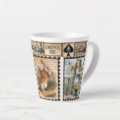 Alice in Wonderland Latte Mok (Rechterhoek)