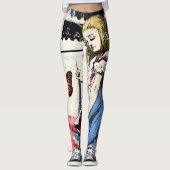  Alice in Wonderland Leggings (Voorkant)
