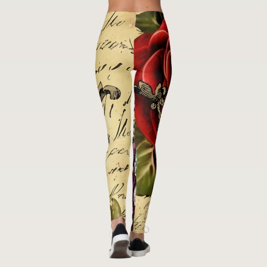  Alice in Wonderland Leggings (Achterkant)