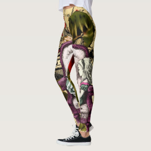 Alice in Wonderland Leggings