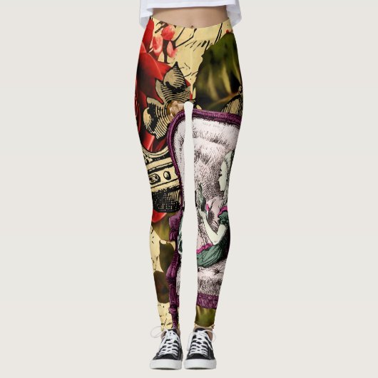 Alice in Wonderland Leggings (Voorkant)
