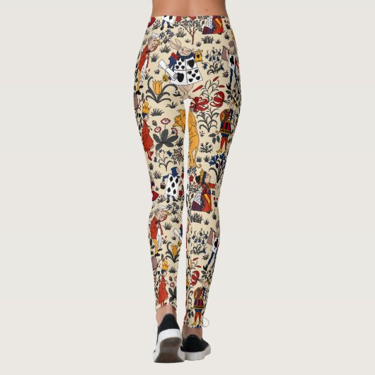 Alice in Wonderland Leggings (Achterkant)