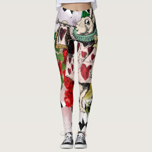  Alice in Wonderland Leggings