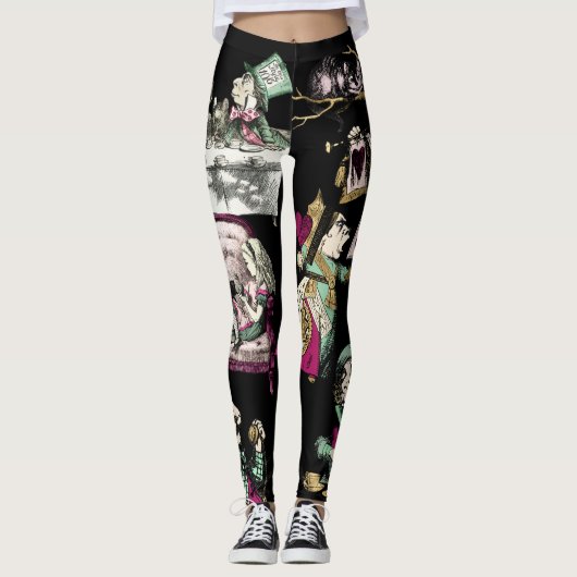 Alice in Wonderland Leggings (Voorkant)