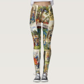 Alice in Wonderland Leggings! Leggings (Voorkant)