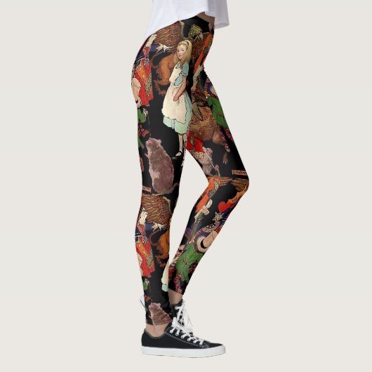 Alice in Wonderland Leggings voor vrouwen (Rechts)