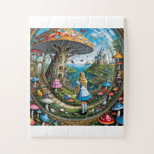 Alice in Wonderland Legpuzzel