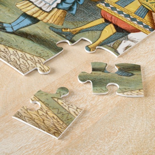 Alice in Wonderland Legpuzzel (Zijkant)