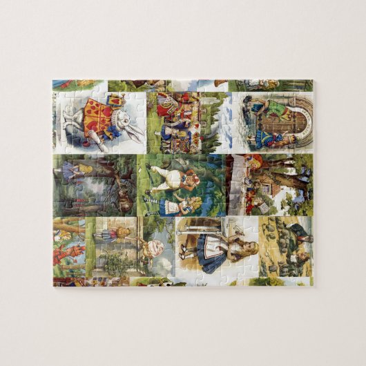 alice in wonderland legpuzzel (Horizontaal)