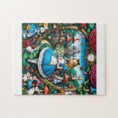 Alice in Wonderland Legpuzzel (Horizontaal)