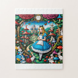 Alice in Wonderland Legpuzzel