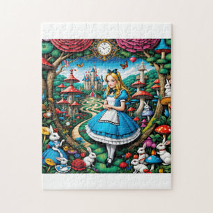 Alice in Wonderland Legpuzzel