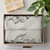 Alice in Wonderland Lewis Carroll Gedicht Father W Tissuepapier (Geschenk)