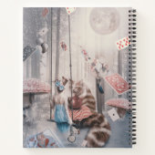 Alice in Wonderland Lewis Carroll Imagination Notitieboek (Achterkant)