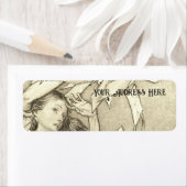 Alice in Wonderland Lewis Carroll Rackham Etiket (Insitu)