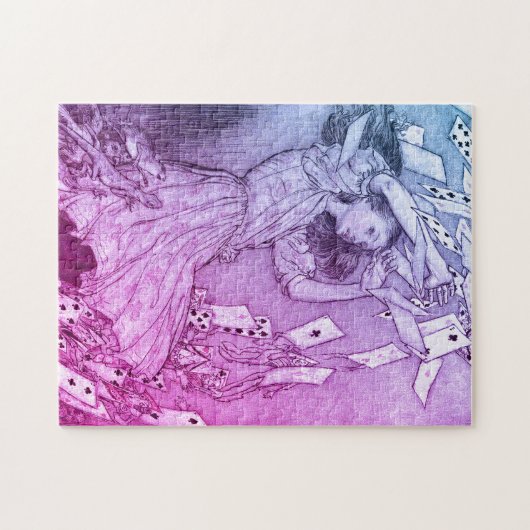 Alice in Wonderland Lewis Carroll Rackham Legpuzzel (Horizontaal)