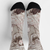 Alice in Wonderland Lewis Carroll Rackham Sokken (Top)