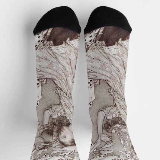 Alice in Wonderland Lewis Carroll Rackham Sokken (Top)
