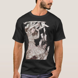 Alice in Wonderland Lewis Carroll Rackham T-shirt