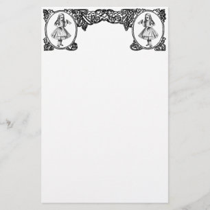 Alice in Wonderland Lijst Briefpapier