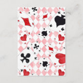 Alice in Wonderland luierloterij Informatiekaartje (Achterkant)