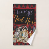 Alice in Wonderland Mad Cheshire Cat Bad Handdoek (Handdoek)