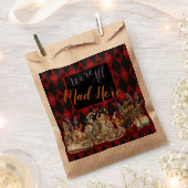 Alice in Wonderland Mad Cheshire Cat Bedankzakje (Geknipt)