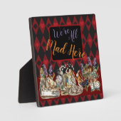 Alice in Wonderland Mad Cheshire Cat Fotoplaat (Voorkant)